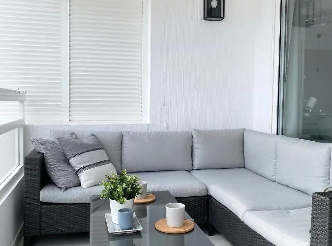 Sea View Terrace In Americas Apartman